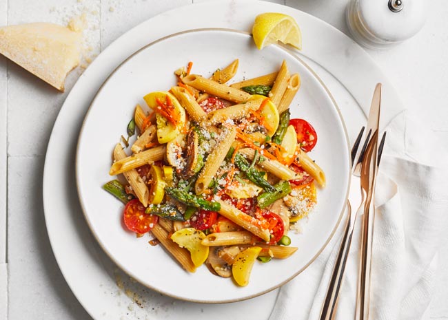 Healthy Pasta Primavera