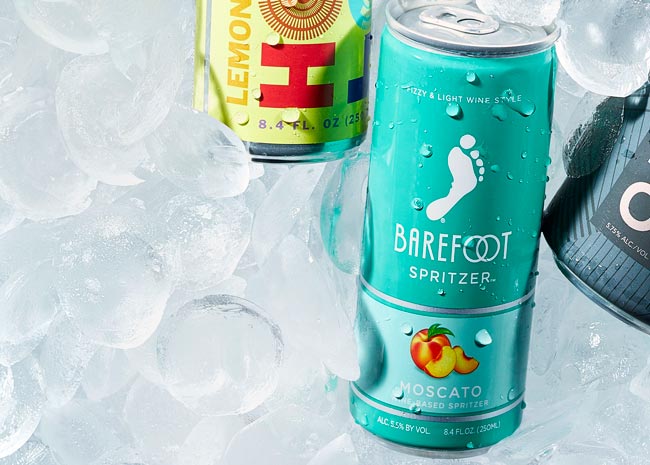 barefoot wine can spritzer