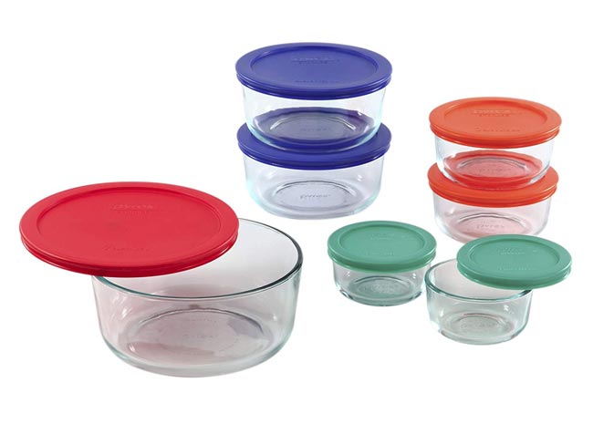 Pyrex Glass Food Container Set