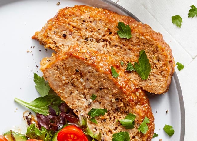 turkey and quinoa meatloaf
