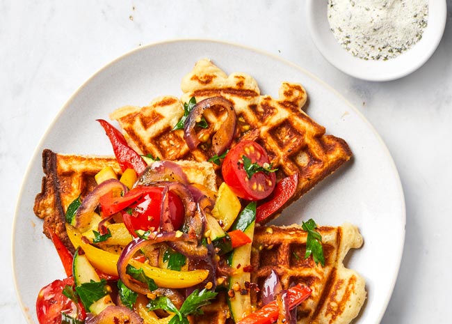dinner waffles