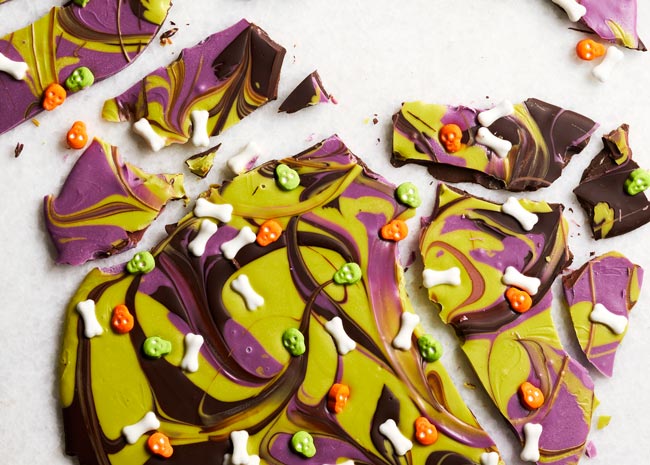 halloween bark