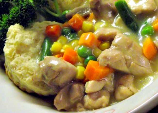 Slow Cooker Chicken Pot Pie