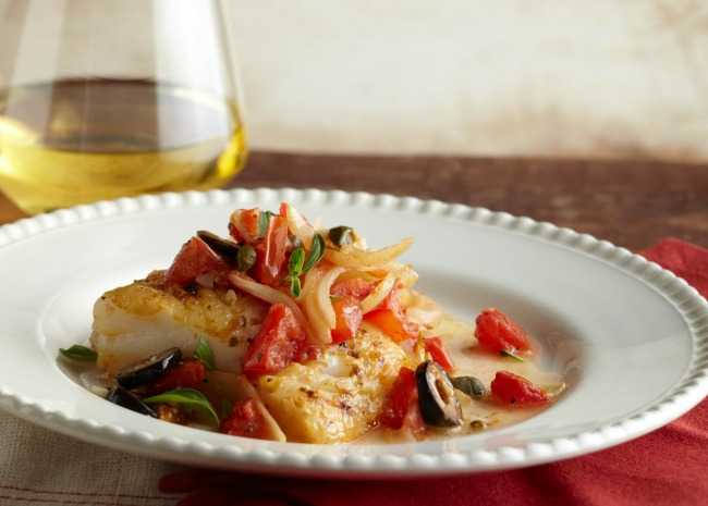 Italian Baked Fish With White Wine Italian Baked Fish With White Wine
