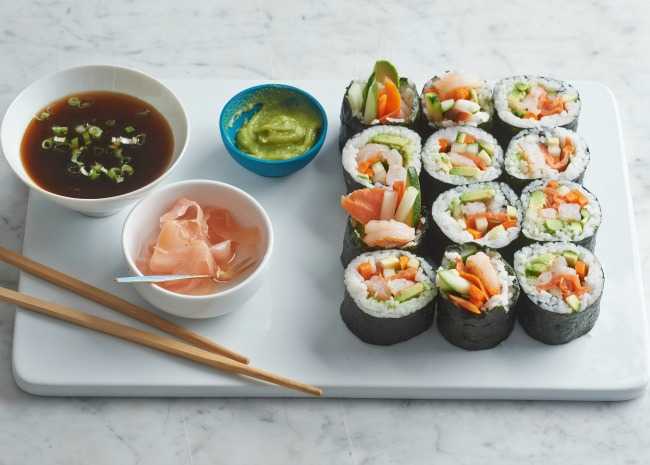 How to Make Your Own Sushi Rolls (Infographic)  Homemade sushi, How to make  sushi, Sushi at home