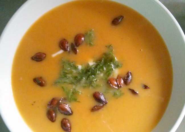 Curried Butternut Squash Soup