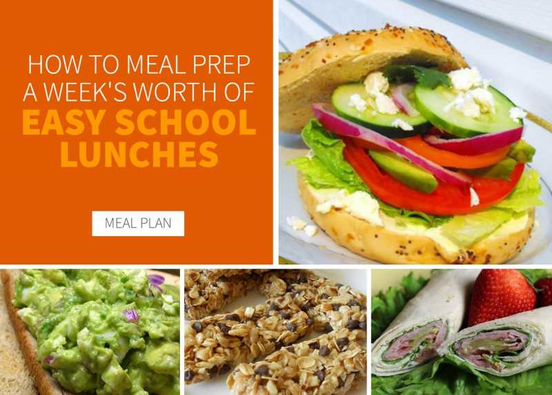 How to Meal Prep a Week's Worth of Easy School Lunches | Allrecipes