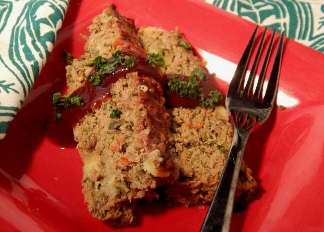 Buffalo Veggie Quinoa Meatloaf