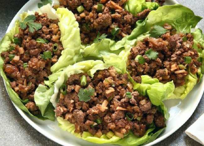 Asian Lettuce Wraps