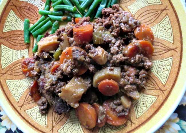 Slow Cooker Beef Stew with Parsnip