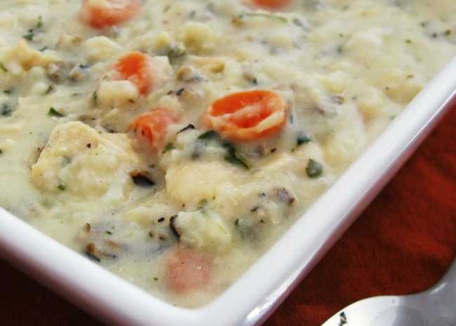 Creamy Chicken and Wild Rice Soup