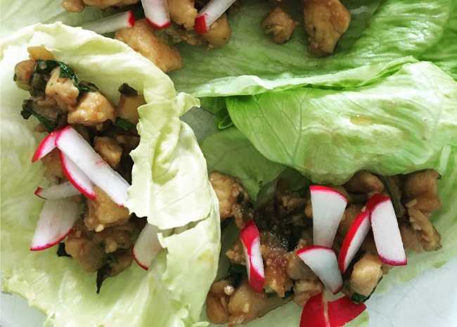 Chef John's Chicken Lettuce Wraps