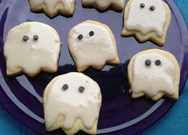 Halloween Ghost Cookies
