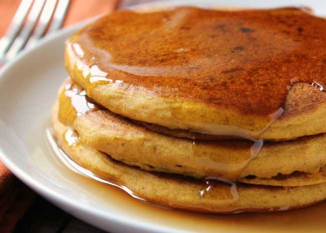 Pancakes di zucca