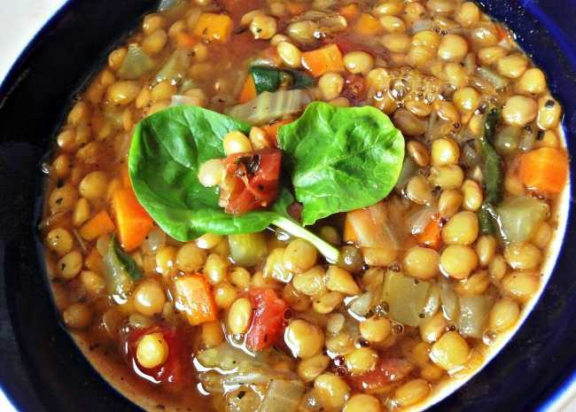 Linsensuppe