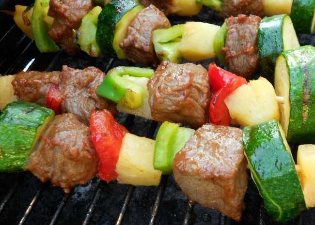 Beef Shish Kabobs for Freezer Cooking