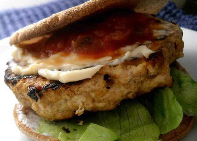 Ground Chicken Taco Burgers