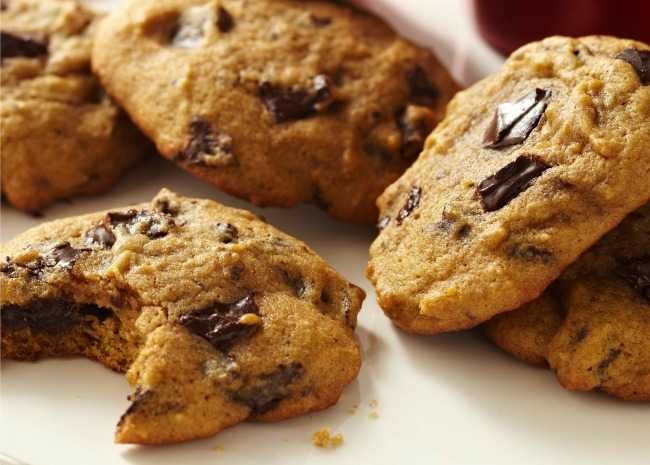 Pumpkin Chocolate Cookies