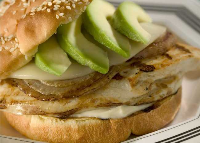 Sommer Hähnchen Burger