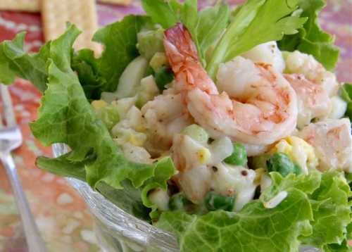 10 Easy Shrimp Salads Ready In 30 Minutes Or Less Allrecipes   3270075 Shrimply Delicious Shrimp Salad Photo By Lutzflcat 650x465 