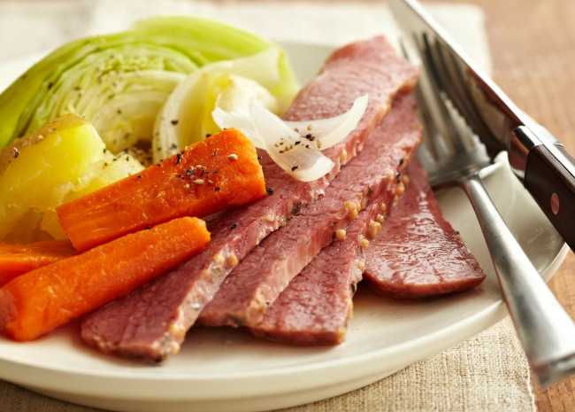 Boiled Corned Beef Check out How Long to Cook a Corned Beef at https://homemaderecipes.com/how-long-to-cook-a-corned-beef/
