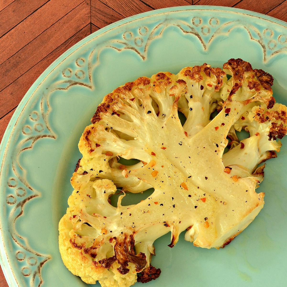 How To Slice Cauliflower Steaks For Roasting Dish | Allrecipes